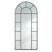 Casa Chic Archway, francúzske nástenné zrkadlo, hliníkový rám, 57 x 120 cm