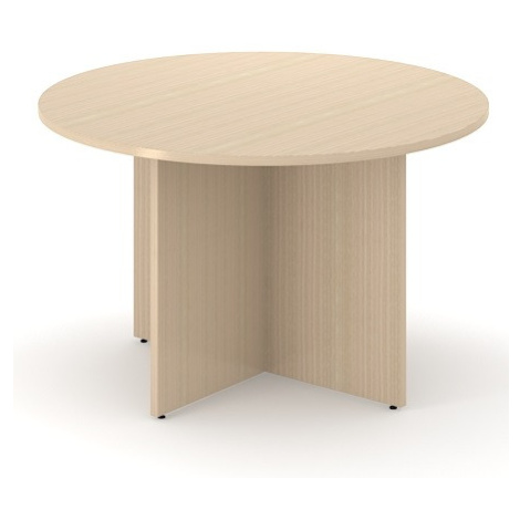 NARBUTAS - Rokovací stôl OPTIMA so stredovou podnožou Ø120 cm