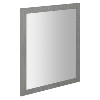 LARGO zrcadlo v rámu 600x800x28mm, dub stříbrný (LA610) NX608-1111