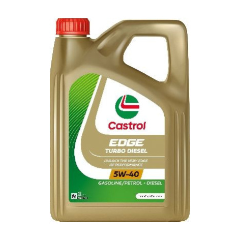 CASTROL Motorový olej EDGE Turbo Diesel 5W-40 15F819 4L