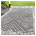 Kusový koberec Aruba 4902 grey – na ven i na doma - 60x100 cm Ayyildiz koberce
