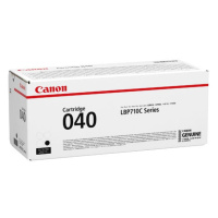 Canon originál toner 040 BK, 0460C001, black, 6300str.