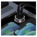 Autonabíjačka SWISSTEN USB QC 3.0 + USB-C (PD iPhone) 36W strieborná