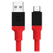 Tactical Fat Man, USB-A na USB-C, 1m, červený