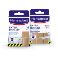 Hansaplast EXTRA ROBUST Waterproof odolná náplasť 16 ks