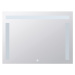 Zrkadlo Bemeta s osvětlením a dotykovým senzoremvo farebnom provedení hliník/sklo 101401117