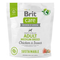 Brit Care dog Sustainable Adult Medium Breed 1kg