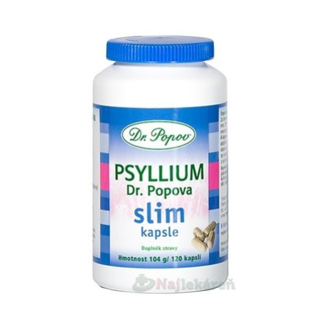 Dr.Popov Psyllium Slim 120 kapsúl