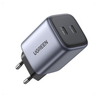 UGREEN Nexode USB-C+USB-C 45W PD Charger(25W+20W)