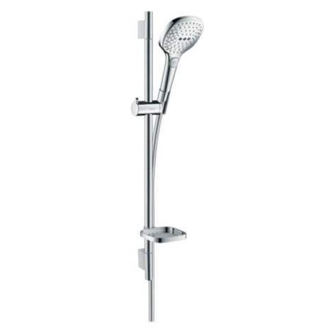 Sprchový set Hansgrohe Raindance Select E s mydlovničkou chróm 26622000