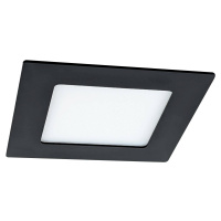 LED30 VEGA-S Black 6W NW 370/610lm - Svítidlo LED vestavné typu downlight