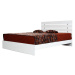 Biela dvojlôžková posteľ 180x200 cm Fuga – Kalune Design