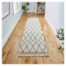 Krémový behúň 60x230 cm Boho – Think Rugs