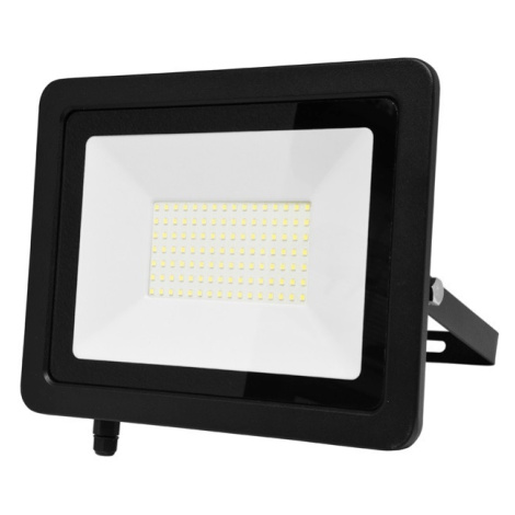 Ecolite Čierny LED reflektor 100W Economy RLED48WL-100W