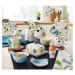 Modro-biela keramická kanvica na čaj Forest Birds – Cooksmart ®