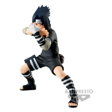 Banpresto Naruto Shippuden Vibration Stars - Uchiha Sasuke PVC Statue 14 cm