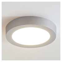 Stropné LED Marlo striebro okrúhle 25,2cm