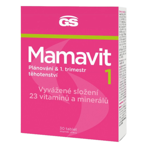 GS Mamavit 1 Plánovanie a 1.trimester 30 tabliet