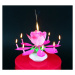 Tortová fontána kvetina hrajúca ružovú - Godan - Godan