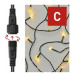 Standard LED spojovacia vianočná reťaz, 10 m, vonkajšia aj vnútorná, 3000K (EMOS)