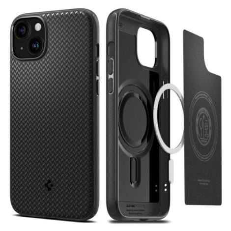 Spigen Mag Armor MagFit kryt iPhone 15 Plus matne čierny