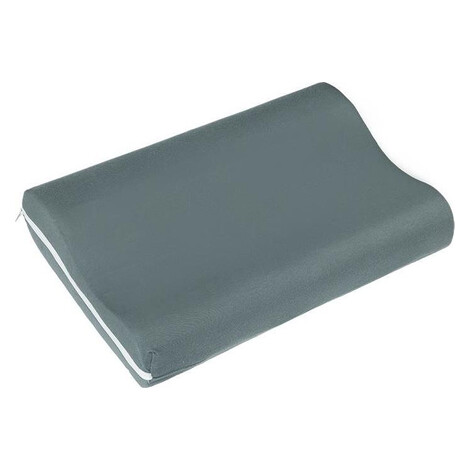 Bellatex Obliečka na anatomický vankúš Jersey, 45 × 30 cm, tmavo sivá