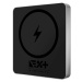 Next One Magnetic Wireless Power Bank (5000 mAH) čierny