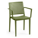 ArtRoja Záhradné kreslo BARS ARMCHAIR FARBA: Olivová