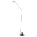 Stojacia lampa Lumina Daphine LED 3 000 K, nikel