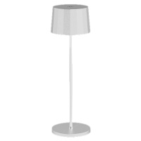 Egger Tosca stolná LED lampa s batériou, biela