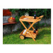 Záhradný servírovací stolík z borovicového dreva 74x61 cm - Rojaplast