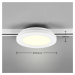 LED stropné svietidlo Camillus DUOline, Ø 17 cm, biele