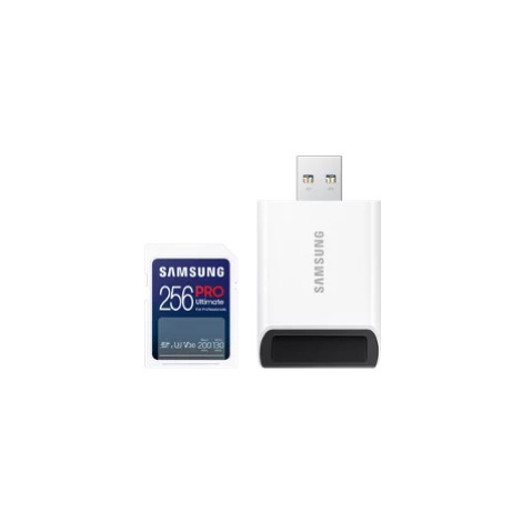 Čítačka pamäťových kariet Samsung SDXC 256GB PRO ULTIMATE + USB adaptér