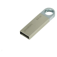 GOODRAM Flash Disk UUN2 64GB USB 2.0 strieborná