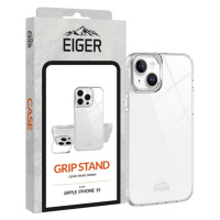 Kryt Eiger Grip Stand Case for iPhone 15 in Clear