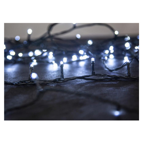 Reťaz MagicHome Vianoce Errai, 800 LED studená biela, 8 funkcií, 230 V, 50 Hz, IP44, exteriér, o