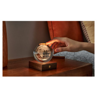 Stolná lampička s 3D laserovaným motívom, viac variantov - Gingko Motiv: globus
