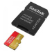 SanDisk micro SDXC karta 512GB Extreme (190 MB/s Class 10, UHS-I U3 V30) + adaptér