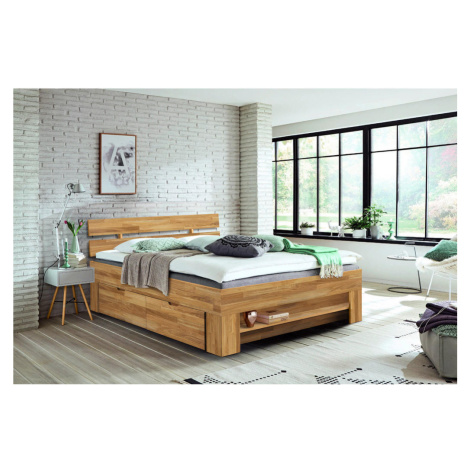 Livetastic POSTEĽ S ÚLOŽNÝM PRIESTOROM, 180/200 cm, farba duba
