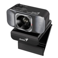 Genius Full HD Webkamera FaceCam Quiet, 1920x1080, USB 2.0, černá, Windows 7 a vyšší, FULL HD, 3