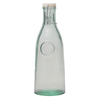 Fľaša s uzáverom z recyklovaného skla Ego Dekor Authentic, 1 l