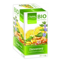 APOTHEKE Bio Selection Zázvorový čaj s citronem a mätou 20 x 1.5 g