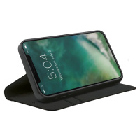 Púzdro XQISIT Eco Wallet Selection Anti Bac for iPhone 12 / 12 Pro black (42326)