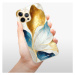 Odolné silikónové puzdro iSaprio - Blue Leaves - iPhone 12 Pro
