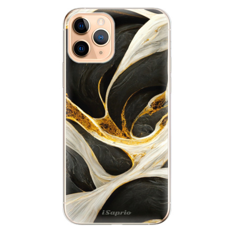 Odolné silikónové puzdro iSaprio - Black and Gold - iPhone 11 Pro