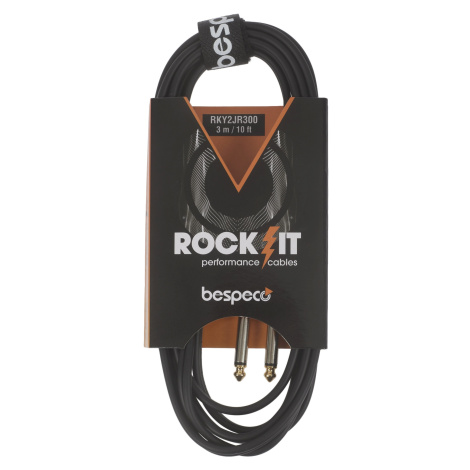 Bespeco ROCKIT Interlink Cable 2x RCA - 2x Jack Mono 3 m