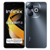 Infinix Smart 8, 3/64 GB, Dual SIM, Timber Black - SK distribúcia