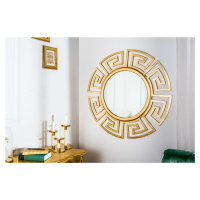 Estila Luxusné okrúhle zrkadlo Euphoria 85cm zlaté