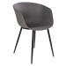 Norddan 26094 Dizajnová jedálenská stolička Erika sivá