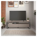 Sivo-béžový TV stolík 150x45 cm Dilly – Marckeric